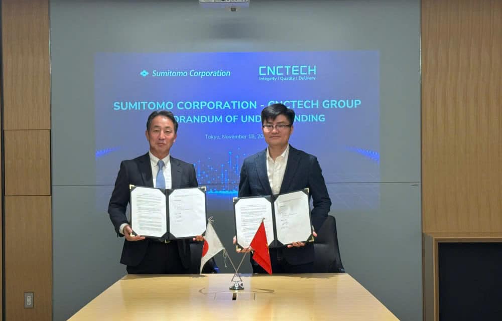 Hợp tác chiến lược giữa CNCTech và Sumitomo: Động lực mới cho hạ tầng công nghiệp Việt Nam