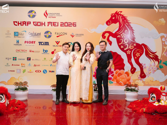CNCTECH INDUSTRIAL THAM GIA SỰ KIỆN CHAP GOH MEI 2026 DO SINGAPORE CHAMBER OF COMMERCE VIETNAM TỔ CHỨC
