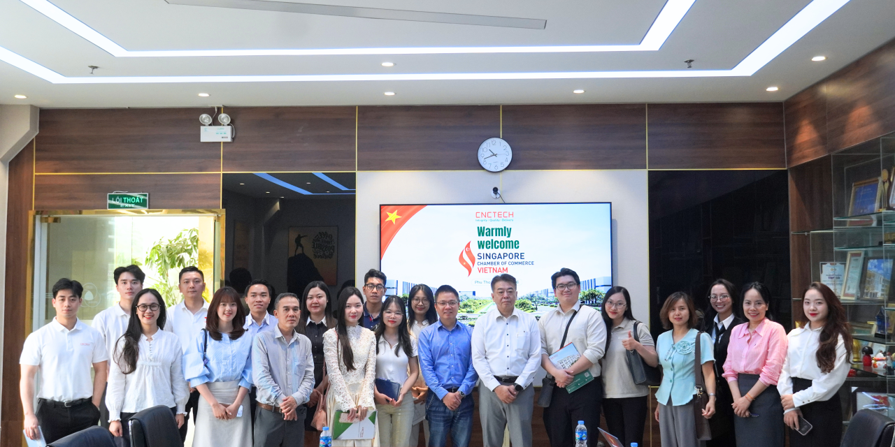 CNCINDUSTRIAL ĐÓN TIẾP ĐOÀN SINGCHAM: MỞ RỘNG KẾT NỐI ĐẦU TƯ QUỐC TẾ