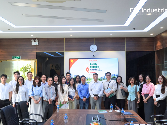 CNCINDUSTRIAL ĐÓN TIẾP ĐOÀN SINGCHAM: MỞ RỘNG KẾT NỐI ĐẦU TƯ QUỐC TẾ